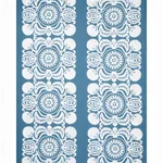CASTANET EMBROIDERY fabric CHAMBRAY color by Schumacher