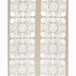 CASTANET EMBROIDERY Fabric – NATURAL | Schumacher | Wallpape CASTANET EMBROIDERY fabric NATURAL color by Schumacher
