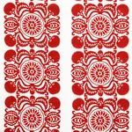 CASTANET EMBROIDERY Fabric – RED | Schumacher | Wallpaper Tw CASTANET EMBROIDERY fabric RED color by Schumacher