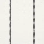 CAVETT STRIPE fabric CHARCOAL color by Schumacher