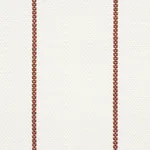 CAVETT STRIPE Fabric – SIENNA | Schumacher | Wallpaper Twins CAVETT STRIPE fabric SIENNA color by Schumacher