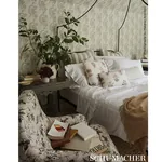 CECIL Chintz Fabric – GRISAILLE | Schumacher | Wallpaper Twi CECIL Chintz fabric GRISAILLE color by Schumacher