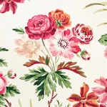 CECIL CHINTZ Fabric – ROSE | Schumacher | Wallpaper Twins CECIL CHINTZ fabric ROSE color by Schumacher