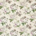 CECIL CHINTZ Fabric – WISTERIA | Schumacher | Wallpaper Twin CECIL CHINTZ fabric WISTERIA color by Schumacher
