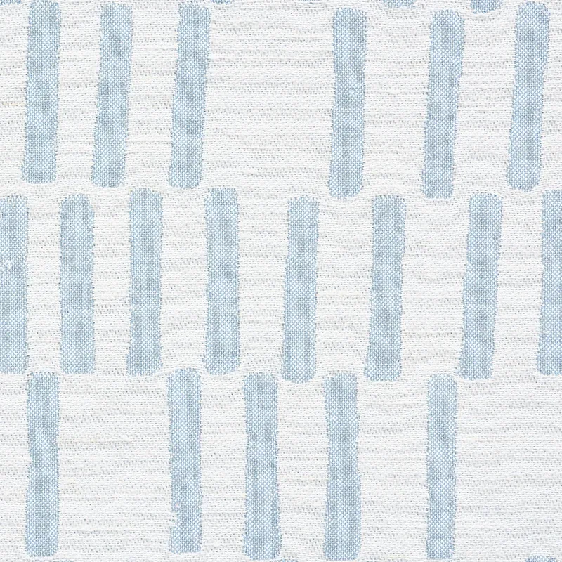 CEDAR TREE NECK fabric SKY color by Schumacher