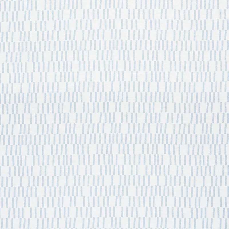CEDAR TREE NECK fabric SKY color by Schumacher