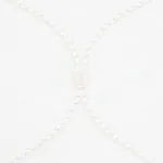 CELENA SHEER EMBROIDERY fabric PEARL color by Schumacher
