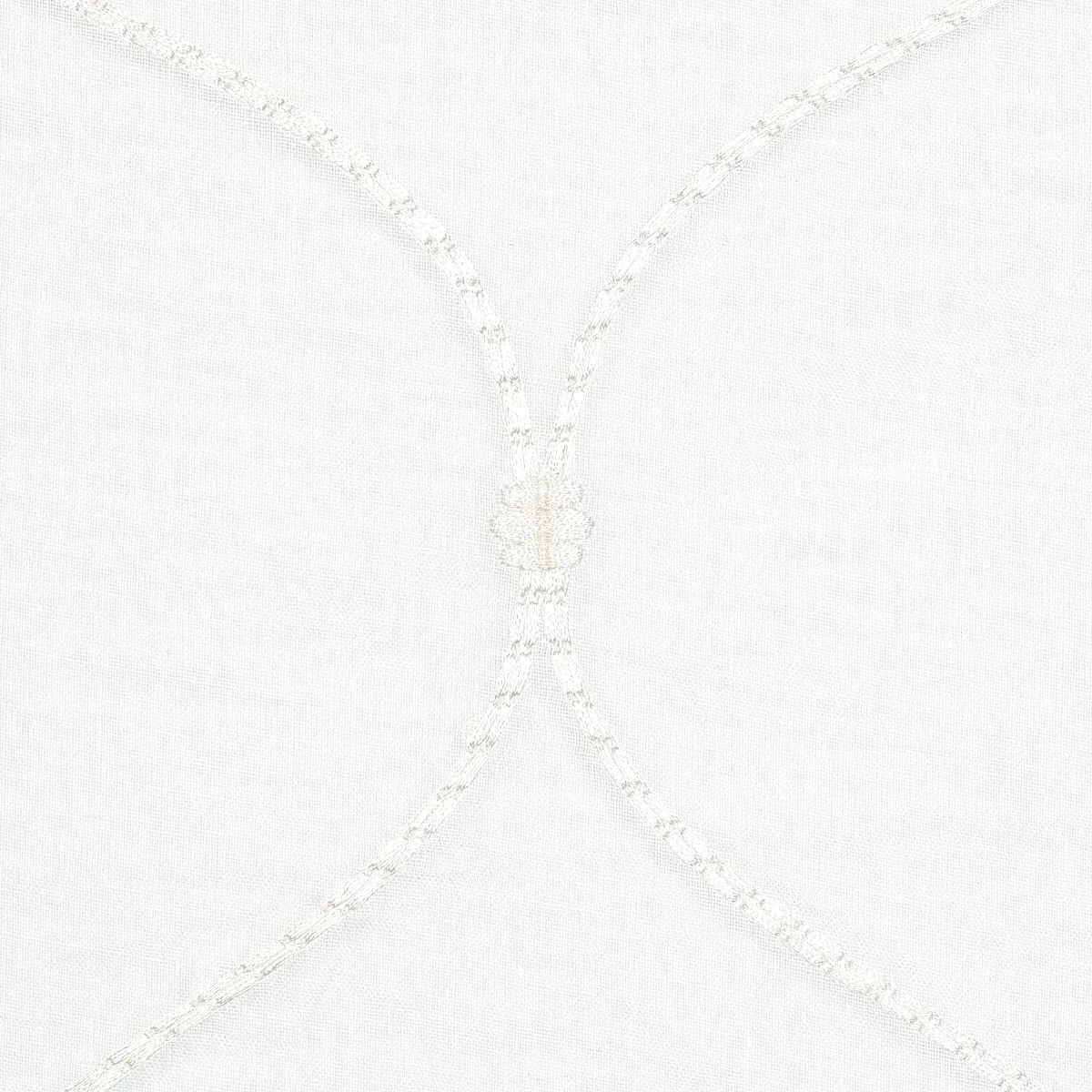 CELENA SHEER EMBROIDERY fabric PEARL color by Schumacher