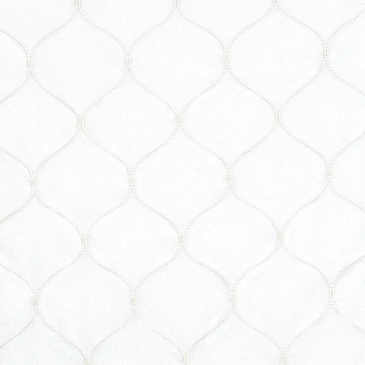 CELENA SHEER EMBROIDERY fabric PEARL color by Schumacher