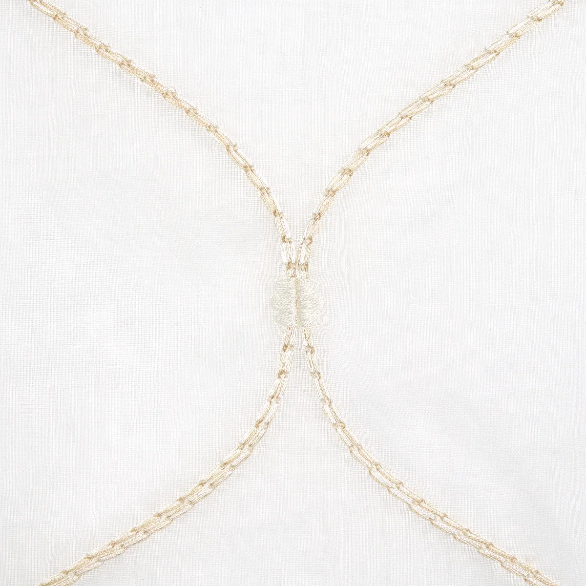CELENA SHEER EMBROIDERY Fabric – SAND | Schumacher | Wallpap CELENA SHEER EMBROIDERY fabric SAND color by Schumacher