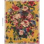 CENTENNIAL BOUQUET fabric DOCUMENT OCHRE color by Schumacher