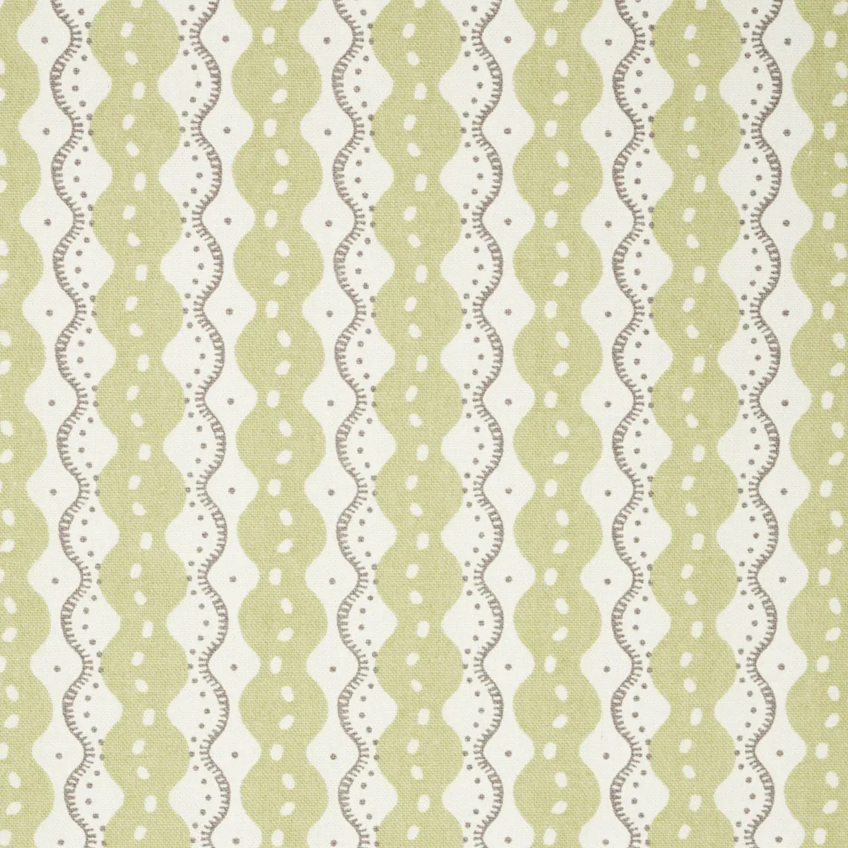 CENTIPEDE STRIPE Fabric – PEA | Schumacher | Wallpaper Twins CENTIPEDE STRIPE fabric PEA color by Schumacher