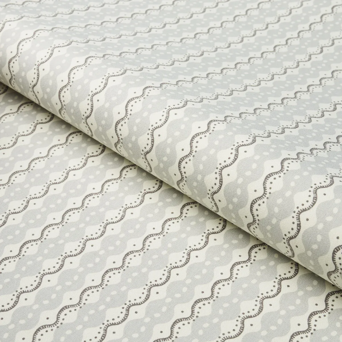 CENTIPEDE STRIPE fabric PUMICE color by Schumacher