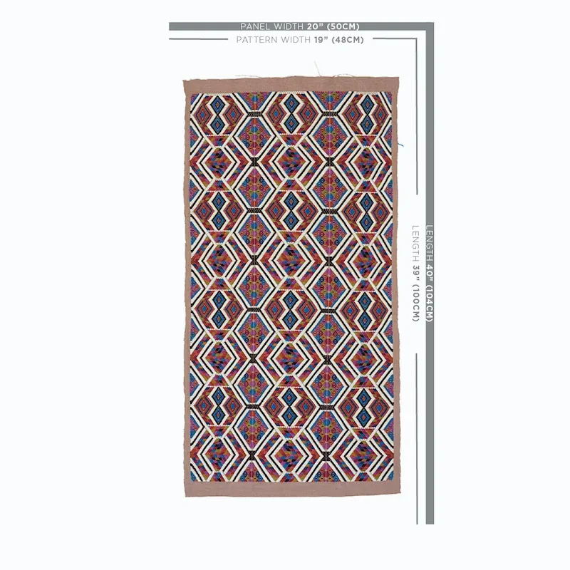 CHAHAL HAND WOVEN BROCADE Fabric – CARNIVAL | Schumacher | W CHAHAL HAND WOVEN BROCADE fabric CARNIVAL color by Schumacher