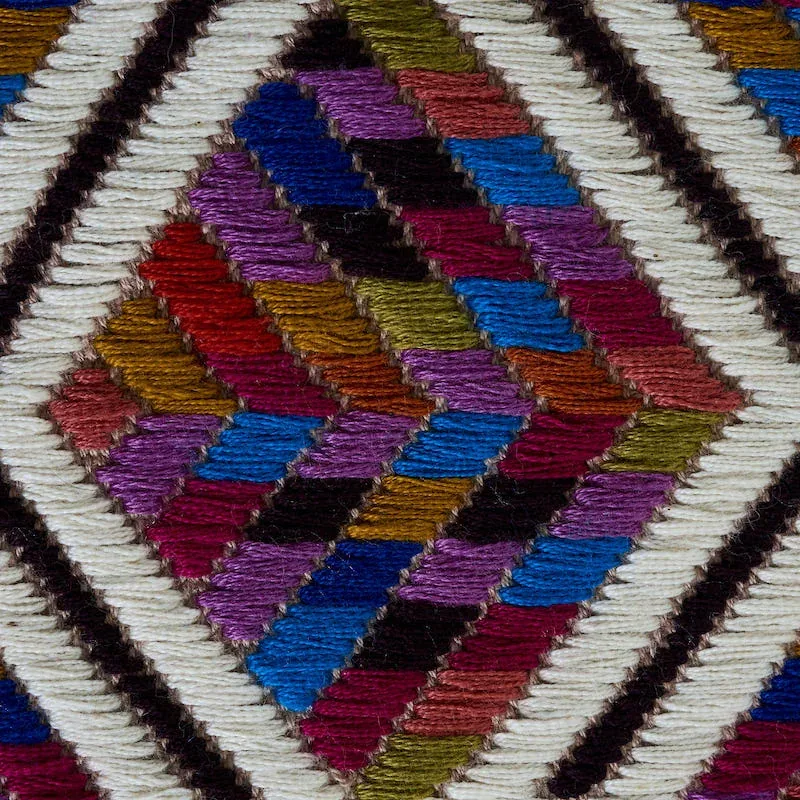 CHAHAL HAND WOVEN BROCADE Fabric – CARNIVAL | Schumacher | W CHAHAL HAND WOVEN BROCADE fabric CARNIVAL color by Schumacher