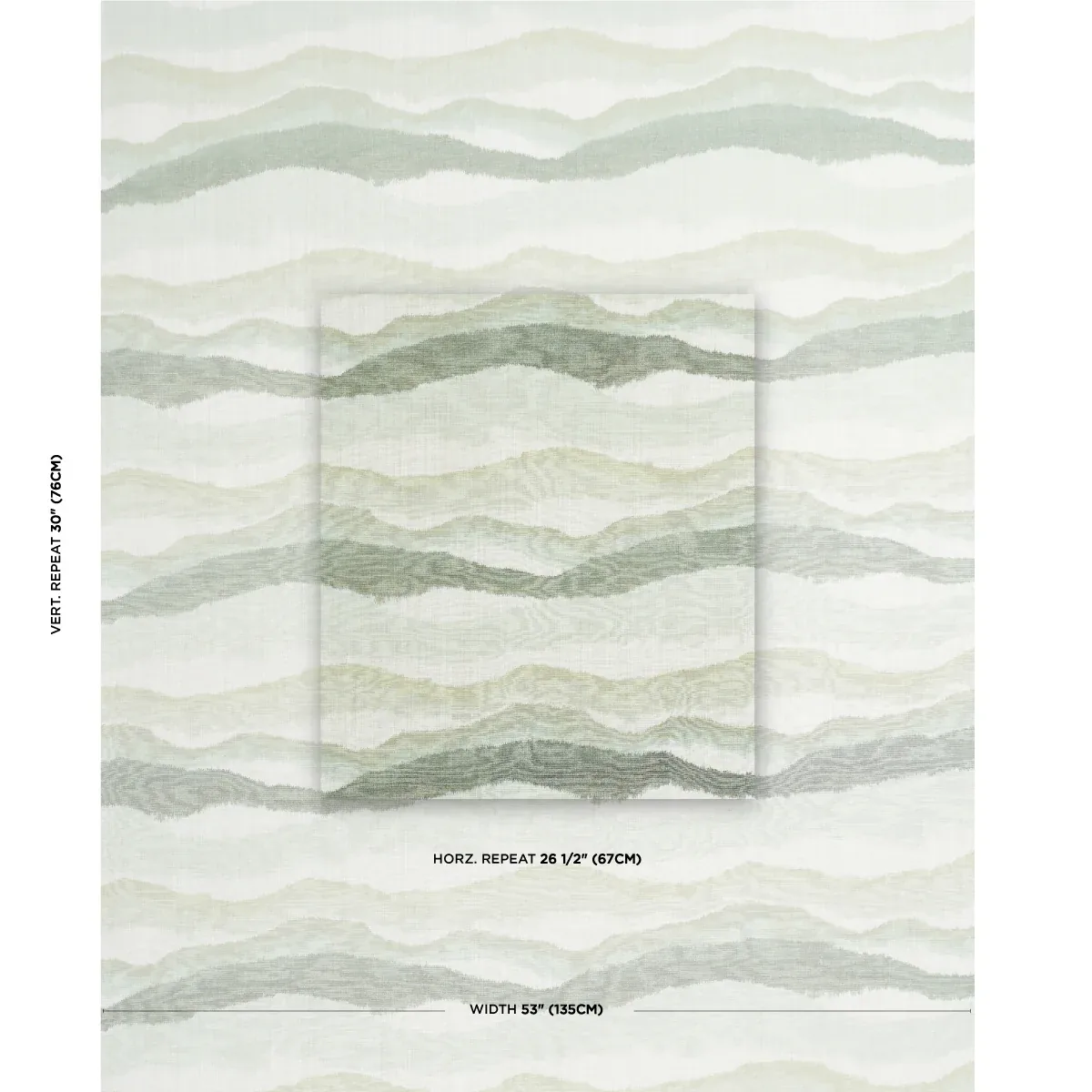 CHANDLER WARP PRINT Fabric – EUCALYPTUS | Schumacher | Wallp CHANDLER WARP PRINT fabric EUCALYPTUS color by Schumacher