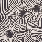 CHANEY FLORAL Fabric – CARBON | Schumacher | Wallpaper Twins CHANEY FLORAL fabric CARBON color by Schumacher