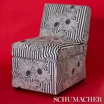 CHANEY FLORAL Fabric – CARBON | Schumacher | Wallpaper Twins CHANEY FLORAL fabric CARBON color by Schumacher