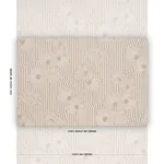 CHANEY FLORAL Fabric – SAND | Schumacher | Wallpaper Twins CHANEY FLORAL fabric SAND color by Schumacher