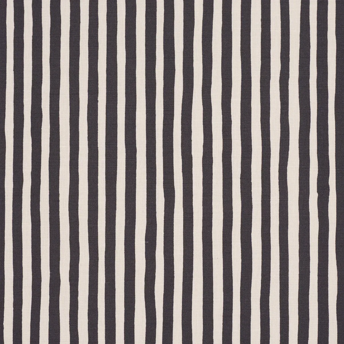 CHANEY STRIPE Fabric – CARBON | Schumacher | Wallpaper Twins CHANEY STRIPE fabric CARBON color by Schumacher