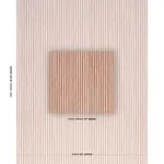 CHANEY STRIPE Fabric – TERRACOTTA | Schumacher | Wallpaper T CHANEY STRIPE fabric TERRACOTTA color by Schumacher