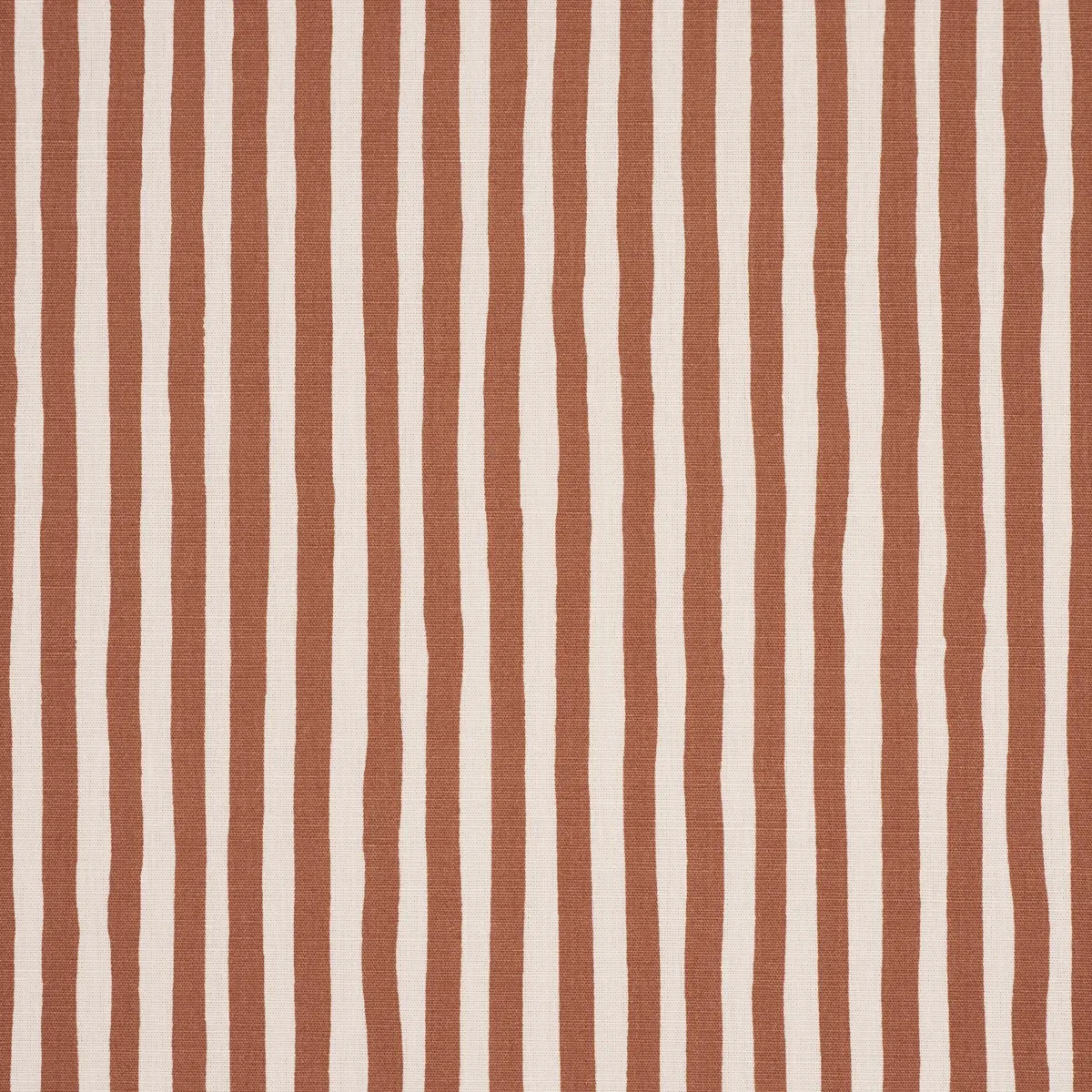 CHANEY STRIPE Fabric – TERRACOTTA | Schumacher | Wallpaper T CHANEY STRIPE fabric TERRACOTTA color by Schumacher