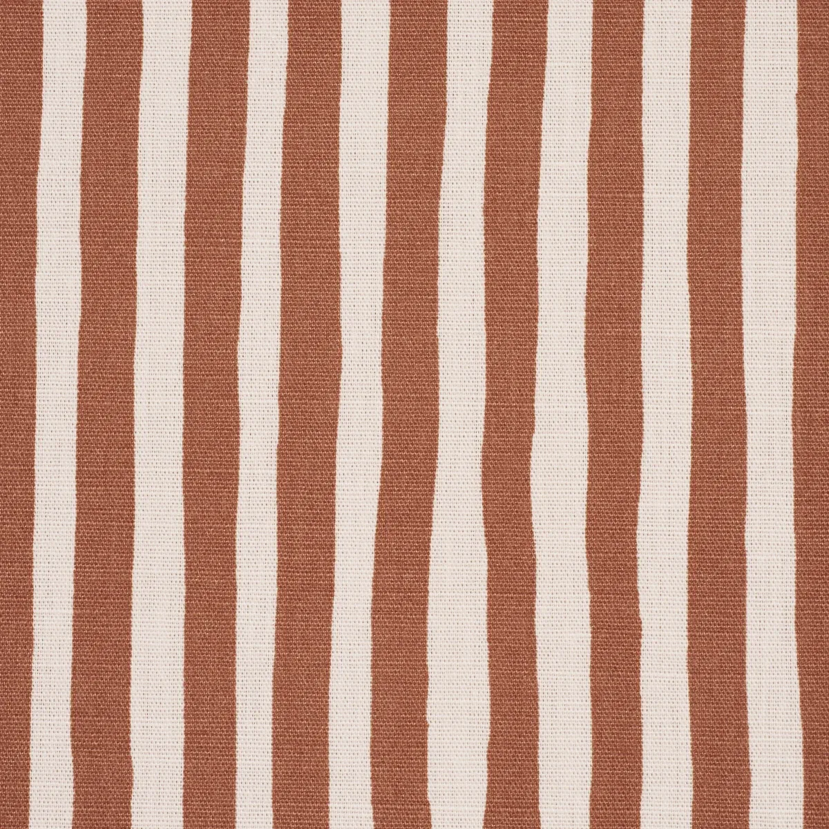 CHANEY STRIPE Fabric – TERRACOTTA | Schumacher | Wallpaper T CHANEY STRIPE fabric TERRACOTTA color by Schumacher