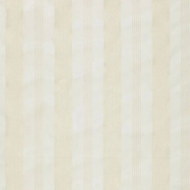 CHANTAL STRIPED SHEER fabric IVORY color by Schumacher