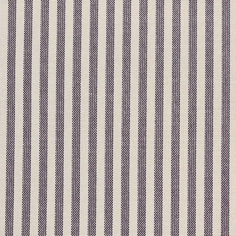 CHAREE SILK STRIPE fabric AUBERGINE color by Schumacher