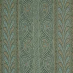 CHATELAINE PAISLEY Fabric – JADE | Schumacher | Wallpaper Tw CHATELAINE PAISLEY fabric JADE color by Schumacher