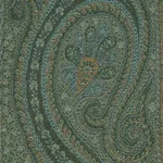 CHATELAINE PAISLEY Fabric – JADE | Schumacher | Wallpaper Tw CHATELAINE PAISLEY fabric JADE color by Schumacher