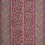 CHATELAINE PAISLEY fabric MAGENTA color by Schumacher