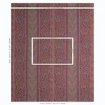 CHATELAINE PAISLEY fabric MAGENTA color by Schumacher