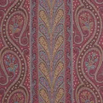 CHATELAINE PAISLEY fabric MAGENTA color by Schumacher