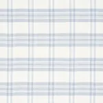 CHECK RUSTIQUE fabric SKY color by Schumacher