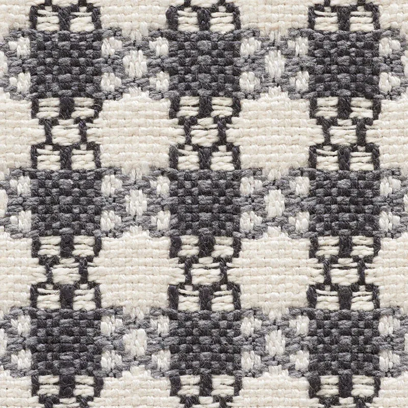 CHECKMATE Fabric – GRAPHITE | Schumacher | Wallpaper Twins CHECKMATE fabric GRAPHITE color by Schumacher