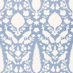 CHENONCEAU Fabric – SKY | Schumacher | Wallpaper Twins CHENONCEAU fabric SKY color by Schumacher