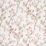 CHERRY BLOSSOM fabric CHERRY color by Schumacher