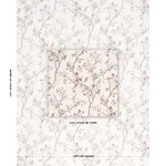 CHERRY BLOSSOM fabric CHERRY color by Schumacher
