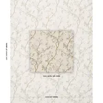 CHERRY BLOSSOM fabric CITRON color by Schumacher