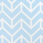 CHEVRON INDOOR/OUTDOOR fabric SKY color by Schumacher