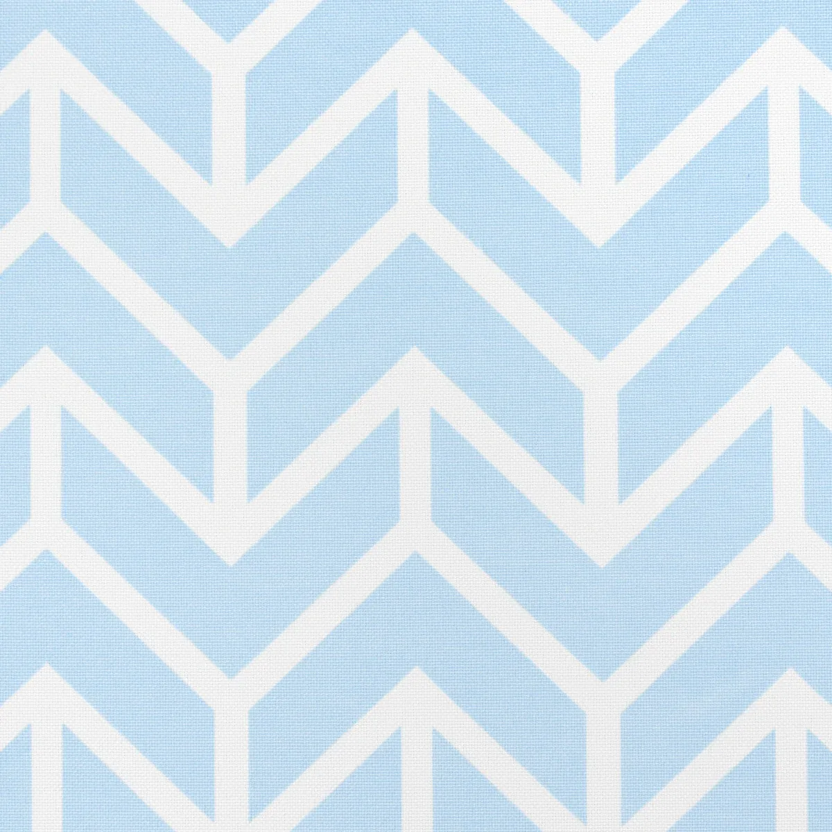 CHEVRON INDOOR/OUTDOOR fabric SKY color by Schumacher