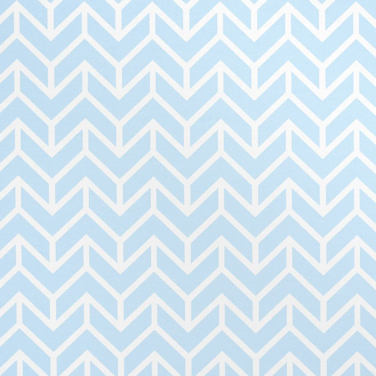 CHEVRON INDOOR/OUTDOOR fabric SKY color by Schumacher