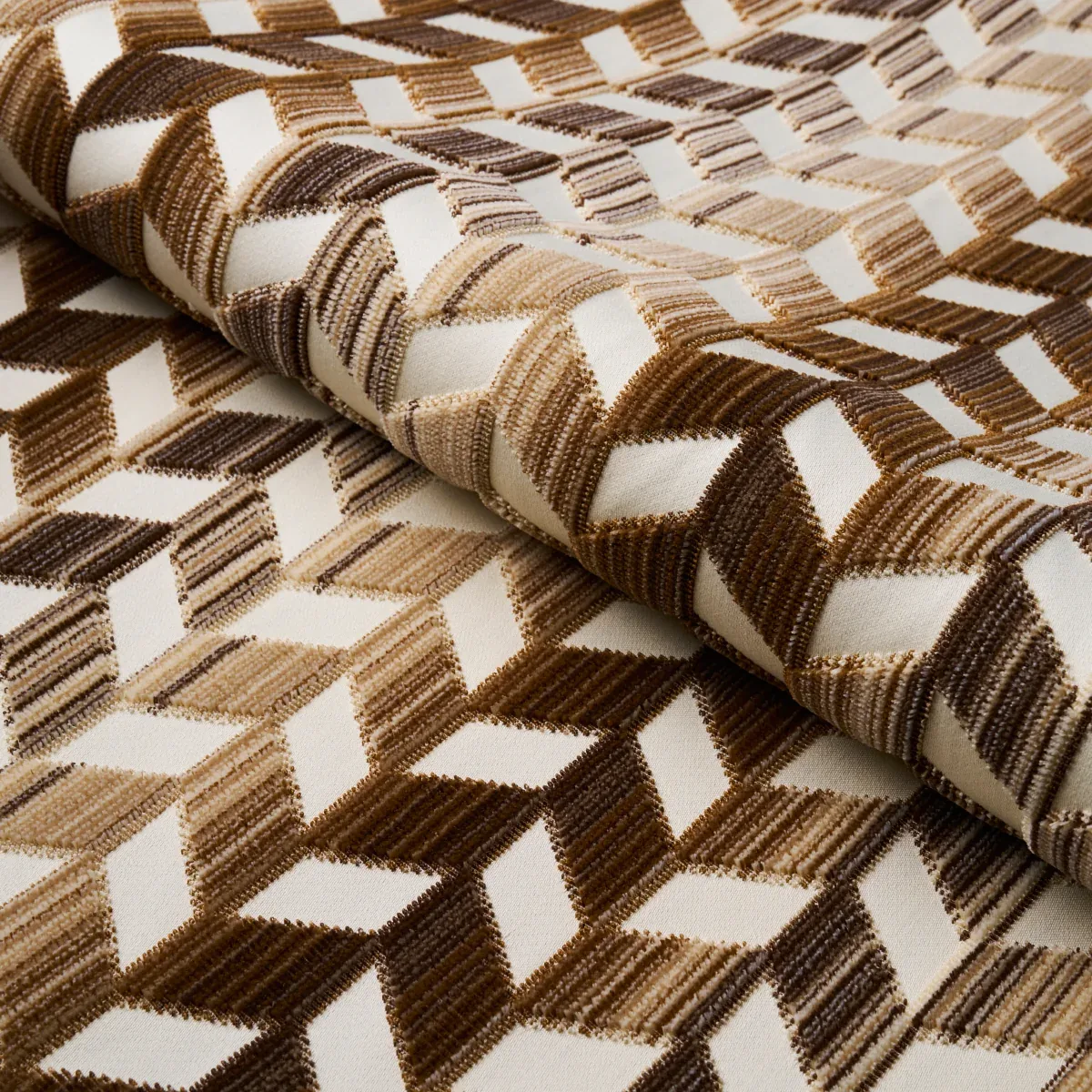 72816 | CHEVRON STRIÉ VELVET – GOLD