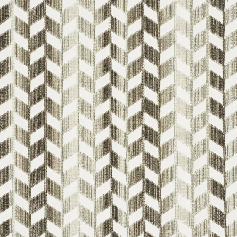 72810 | CHEVRON STRIÉ VELVET – STONE