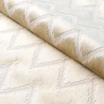 CHEVRON VELVET Fabric – CHAMPAGNE | Schumacher | Wallpaper T CHEVRON VELVET fabric CHAMPAGNE color by Schumacher