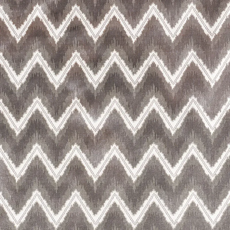 72841 | CHEVRON VELVET – GREY