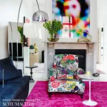 CHIANG MAI DRAGON Fabric – ALABASTER | Schumacher | Wallpape CHIANG MAI DRAGON fabric ALABASTER color by Schumacher