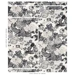 CHIANG MAI DRAGON Fabric – SMOKE | Schumacher | Wallpaper Tw CHIANG MAI DRAGON fabric SMOKE color by Schumacher