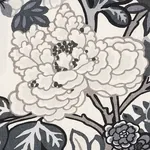 CHIANG MAI DRAGON Fabric – SMOKE | Schumacher | Wallpaper Tw CHIANG MAI DRAGON fabric SMOKE color by Schumacher